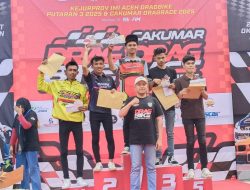 Drag Bike Pertama di Aceh Jaya Sukses, Bupati Aceh Jaya Apresiasi IMI Aceh