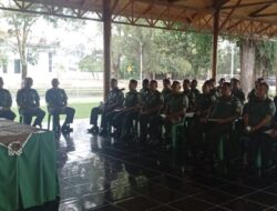 Dandim Aceh Jaya Ingatkan Anggota Jaga Kesehatan serta Perhatikan Keluarga