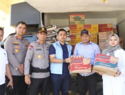 Kapolda Aceh Tiba di Langsa, Beri Bantuan hingga Wifi Gratis untuk Warga Terdampak Banjir