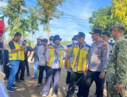 Dampingi Wapres Gibran, Kapolda Aceh Tinjau Lokasi Banjir Bandang Pidie Jaya