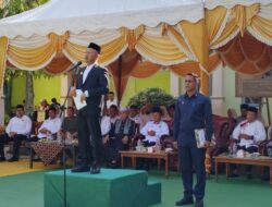 Bupati Aceh Jaya Safwandi Pimpin Upacara Hari Amal Bakti ke 80 Kementerian Agama