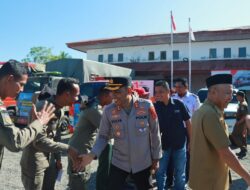 Bupati bersama Kapolres Aceh Jaya Lepas Keberangkatan Relawan Pengiriman Bantuan ke Aceh Utara