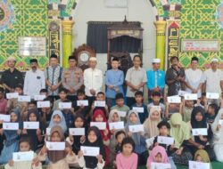 Forum Panga Peduli Salurkan Bantuan Tunai Rp52 Juta Lebih kepada 110 Anak Yatim