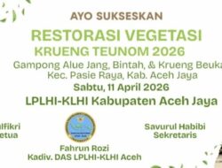 Abrasi Krueng Teunom Meluas, LPLHI-LKHI KLHI Aceh Jaya Gelar Bakti Sosial