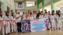 Bupati Aceh Jaya Lepas 26 Atlet Taekwondo Ikut Kejuaraan Internasional Ksatria di Medan
