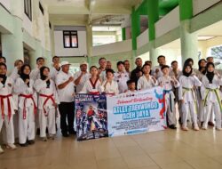 Bupati Aceh Jaya Lepas 26 Atlet Taekwondo Ikut Kejuaraan Internasional Ksatria di Medan