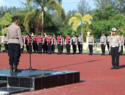 Polres Aceh Jaya Gelar Apel Siaga Bencana 2026, Perkuat Sinergi Cegah Karhutla