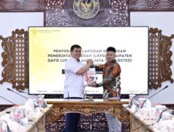 Bupati Aceh Jaya Serahkan Laporan Keuangan 2025 kepada BPK RI Perwakilan Aceh