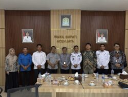Wabup Muslem Terima Kunjungan Tim BPKP Perwakilan Aceh