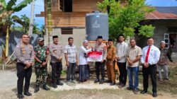 Kapolres Zulfa Renaldo Serahkan Sumur Bor ke YPI Darul Istiqomah