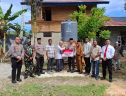Kapolres Zulfa Renaldo Serahkan Sumur Bor ke YPI Darul Istiqomah