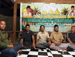 Jaga Kedamaian Jelang Pilchiksung, Pemuda Bale Abu Teunom Makan Bersama Calon Geuchik Alue Krueng