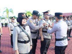 Kapolres Aceh Jaya Pimpin Sertijab Sejumlah Pejabat Utama Termasuk Kapolsek