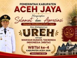 Lagi, UREH dari Aceh Jaya Ditetapkan sebagai Warisan Budaya Takbenda Indonesia