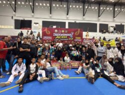 Taekwondo Aceh Jaya Raih Juara Umum di Ajang Taekwondo Aceh Student Championship 2.0
