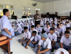 Saweu Sikula, Satlantas Polres Aceh Jaya Edukasi Keselamatan Sejak Dini