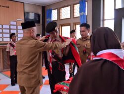 Safwandi Lepas Kontingan Pramuka Aceh Jaya Ikut Jambore Nasional ke Cibubur