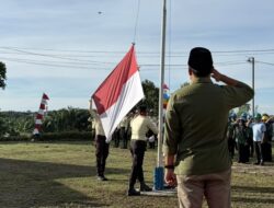 Sambut HUT Ke 81 RI, PT Karya Tanah Subur Meulaboh Laksanakan Upacara di Kebun