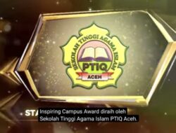 STAI-PTIQ Aceh Raih PTKIS Award 2026 Kategori Inspiring Kampus Award