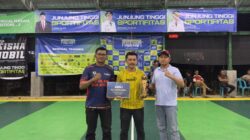 Bupati Safwandi Resmi Tutup Open Turnamen Futsal Piala KNPI Aceh Jaya 2026