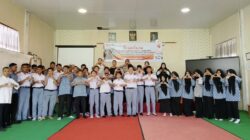 Tekan Angka Laka Lantas dan Cegah Bullying, Habakini Lakukan Sosialisasi di SMKN Calang