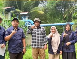 DLH Aceh Jaya Lakukan Pengambilan Sampel Pemantauan Lingkungan Sungai Krueng Sabee
