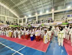 Safwandi Resmi Buka Open Turnamen Taekwondo Piala Bupati Aceh Jaya