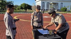Kapolres Aceh Jaya Pimpin Sertijab Wakapolres, Kabagren dan Kasat Samapta