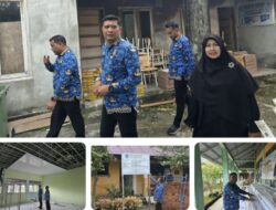 Kadis Pendidikan dan Kebudayaan Aceh Jaya Tinjau Program Revitalisasi SD dan SMP