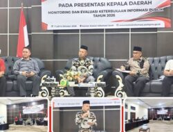 Bupati Safwandi Presentasi Keterbukaan Informasi Publik