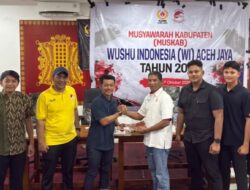 Pimpin Wushu Aceh Jaya, Romi Ajak Kerjasama dan Kekompakan