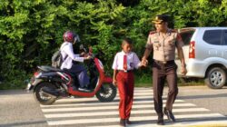 Pastikan Pelayanan Optimal, Kapolres Aceh Jaya Cek Strong Poin ke Jalan Raya