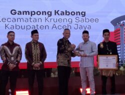 Gampong Kabong Raih Penghargaan Percontohan Desa Antikorupsi dari KPK RI