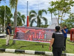 Cegah Penyalahgunaan BBM Bersubsidi, Satreskrim Polres Aceh Jaya Pasang Spanduk Peringatan di 5 SPBU